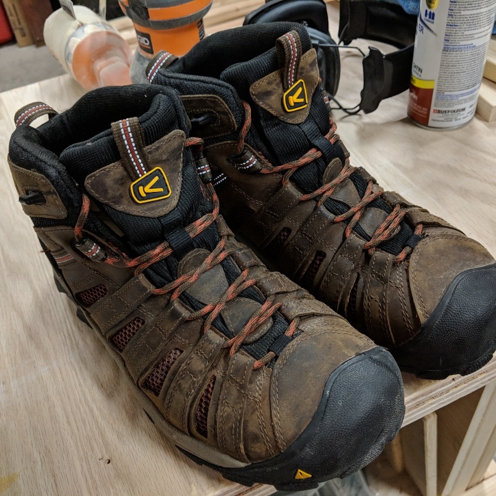 Keen Flint Mid Steel Toe 9.5EE